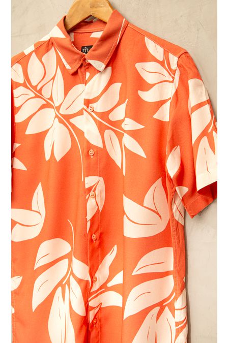 Camisa Estampada Unissex Fiori