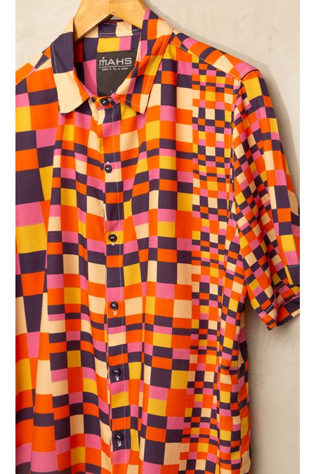 Camisa Estampada Unissex Dorin