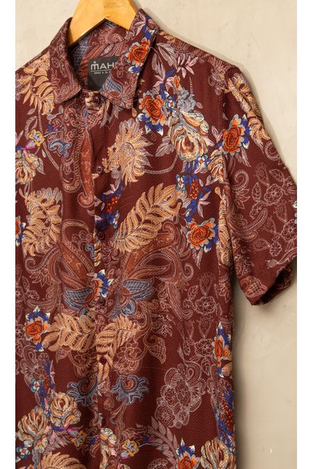 Camisa Estampada Unissex Rysen