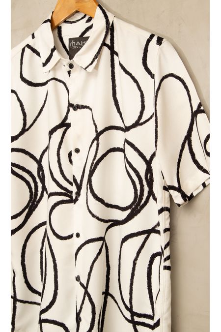 Camisa Estampada Unissex Vaino