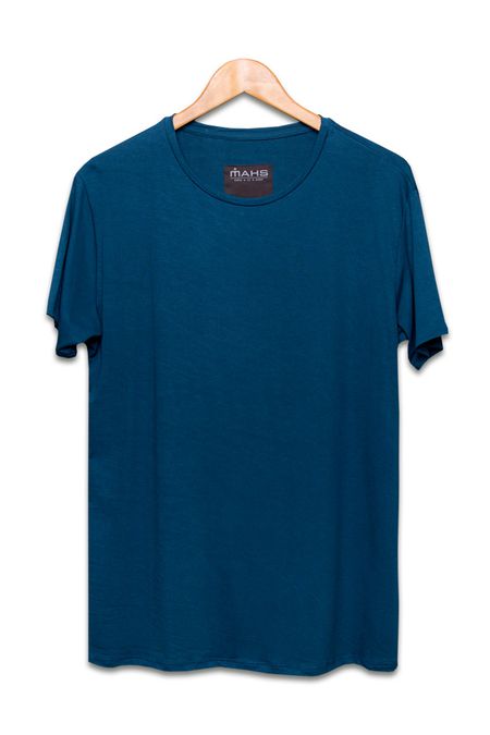 Camiseta Unissex Azul Steel