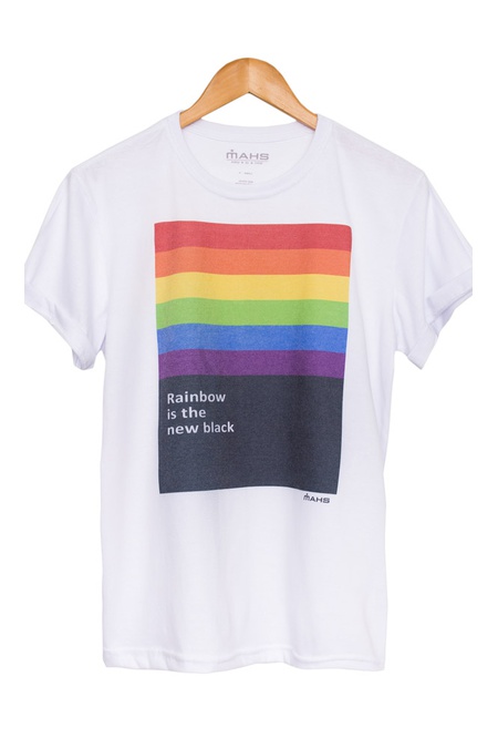 Camiseta Estampada Rainbow