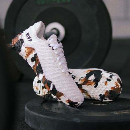 Tênis MVP para Cross - 3x3 Branco Camuflado - MVP Fitness - Loja Oficial