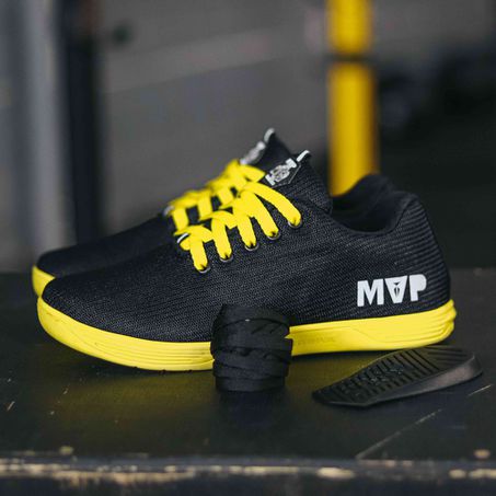 Tênis Mvp para Cross Rhino X - Yellow Black - MVP Fitness - Loja Oficial