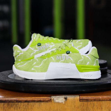 Tênis para Cross 5x5 - Abstract Green White - MVP Fitness - Loja Oficial