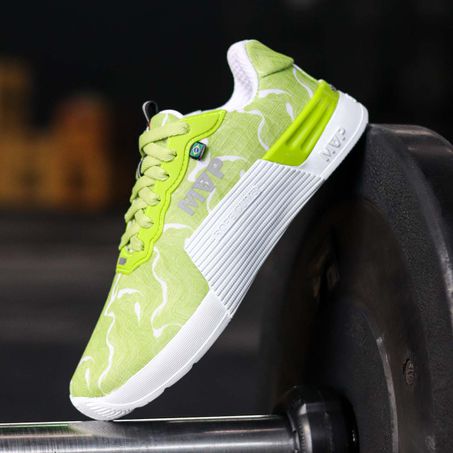 Tênis Preto para Cross 5x5 - Abstract Green White - MVP Fitness - Loja Oficial