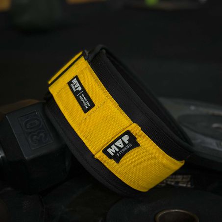 Cinto para LPO MVP Shield 3.0 - Black Yellow - MVP Fitness - Loja Oficial