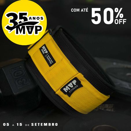 Cinto para LPO MVP Shield 3.0 - Black Yellow - MVP Fitness - Loja Oficial