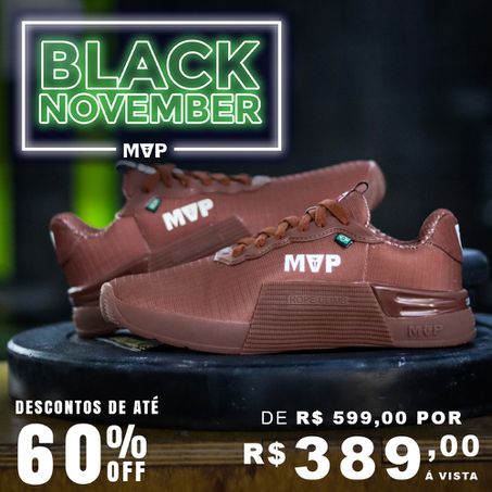 Tênis MVP Cross Training 5x5 - Chocolate - MVP Fitness - Loja Oficial