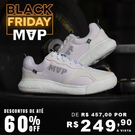 Tênis Branco de treino Rx Fly - White - MVP Fitness - Loja Oficial
