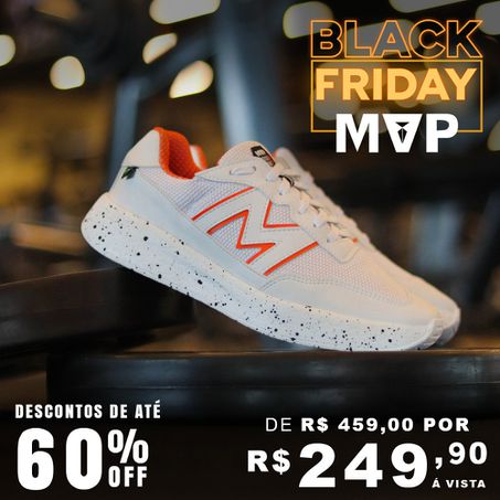 Tênis Branco para Treino Xtep Run II - White Orang... - MVP Fitness - Loja Oficial