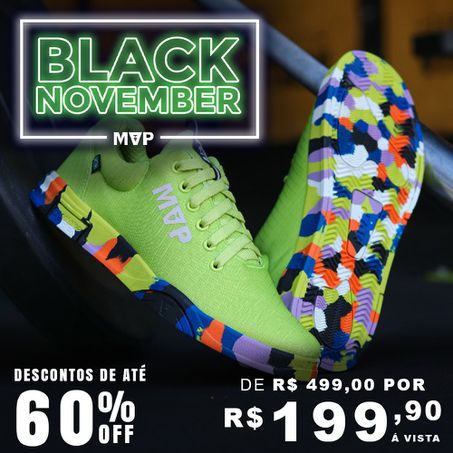 Tênis Colorido de Treino Rhino X Tech III - Green ... - MVP Fitness - Loja Oficial