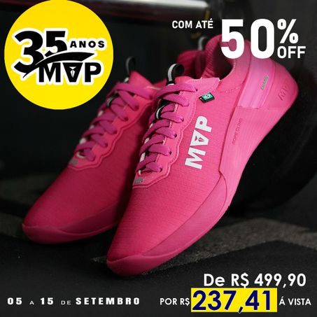 Tênis Cross Training 4x4 - All Pink - MVP Fitness - Loja Oficial