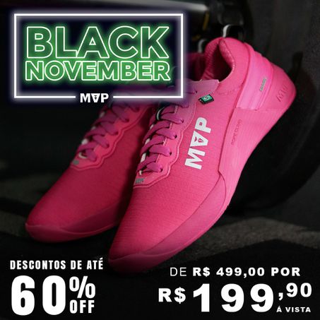 Tênis Cross Training 4x4 - All Pink - MVP Fitness - Loja Oficial