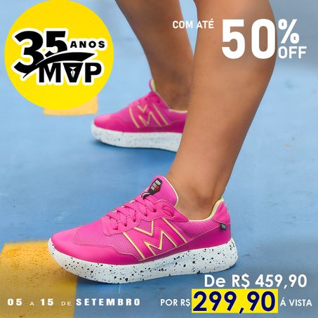 Tênis para treino feminino Xtep Run II - CHERRY YE... - MVP Fitness - Loja Oficial