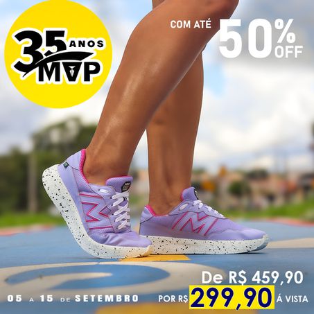 Tênis de Corrida Feminino Xtep Run II - Mauve Pink - MVP Fitness - Loja Oficial