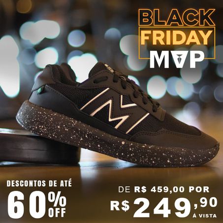 Tênis de corrida MVP Xtep Run II - Black - MVP Fitness - Loja Oficial