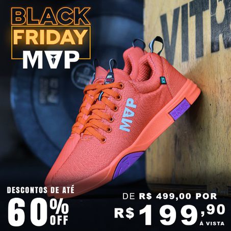 Tênis de Cross Unissex Rhino X Tech III - Orange - MVP Fitness - Loja Oficial