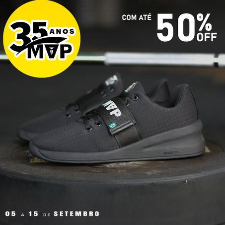Tênis de LPO Lifter PRO - All Black 50114 - MVP Fitness - Loja Oficial