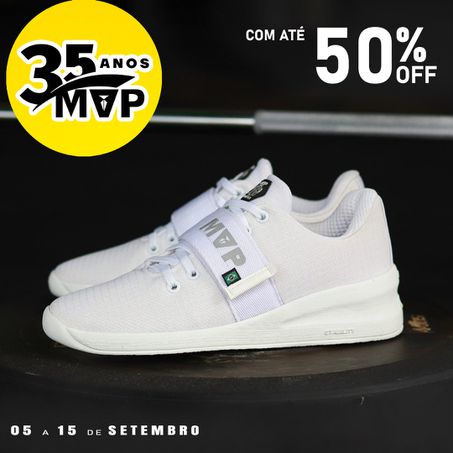 Tênis de LPO Lifter PRO - All White 50114 - MVP Fitness - Loja Oficial