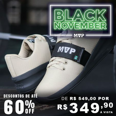 Tênis de LPO Lifter PRO - Desert Black - 50114 - MVP Fitness - Loja Oficial