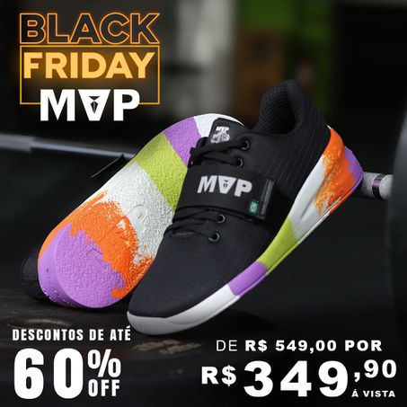 Tênis de LPO Lifter PRO - Preto Aquarela - MVP Fitness - Loja Oficial
