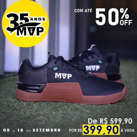 Tênis de Treino MVP 5x5 - Black Camel - MVP Fitness - Loja Oficial