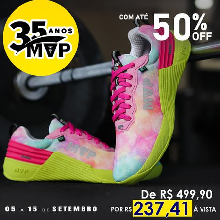 Tênis Feminino Para Cross MVP 4x4 - Pink Smoke - MVP Fitness - Loja Oficial