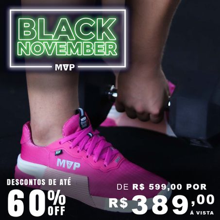 Tênis Feminino para Cross Training MVP 5x5 - Pink ... - MVP Fitness - Loja Oficial