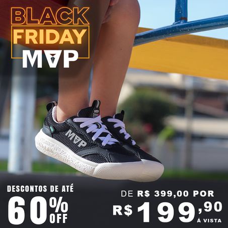 Tênis Infantil MVP Rx Fly - Black Snow - MVP Fitness - Loja Oficial