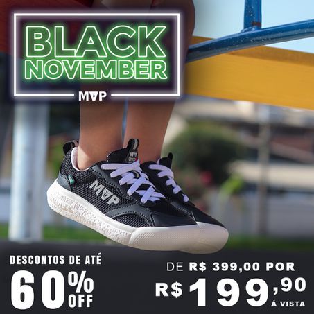 Tênis Infantil MVP Rx Fly - Black Snow - MVP Fitness - Loja Oficial