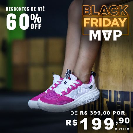 Tênis Infantil MVP Rx Fly - Cherry White - MVP Fitness - Loja Oficial