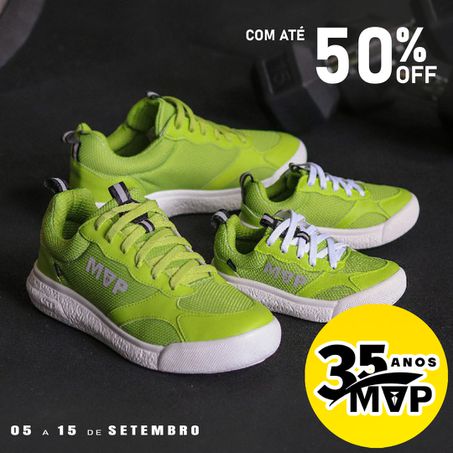 Tênis Infantil MVP Rx Fly - Green Lemon - MVP Fitness - Loja Oficial