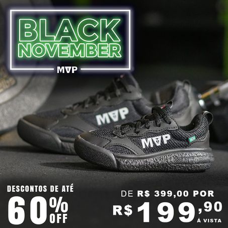 Tênis Infantil MVP Rx Fly - New Black - MVP Fitness - Loja Oficial