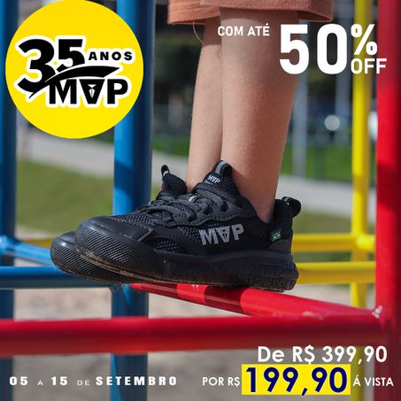 Tênis Infantil MVP Rx Fly - New Black - MVP Fitness - Loja Oficial