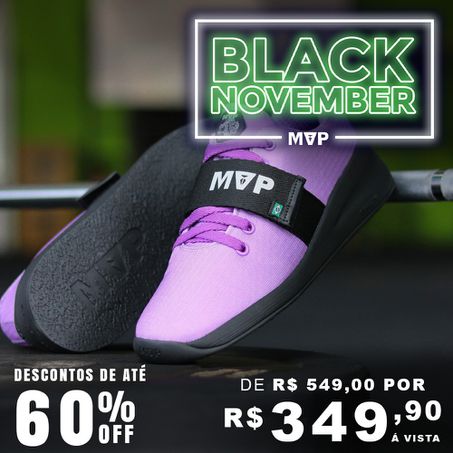 Tênis lpo Lifter PRO - Purple Black 50114 - MVP Fitness - Loja Oficial