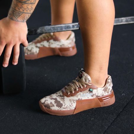 Tênis MVP Cross Training 5x5 - Camuflado Bege - MVP Fitness - Loja Oficial