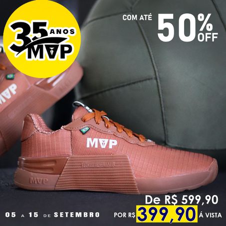 Tênis MVP Cross Training 5x5 - Chocolate - MVP Fitness - Loja Oficial