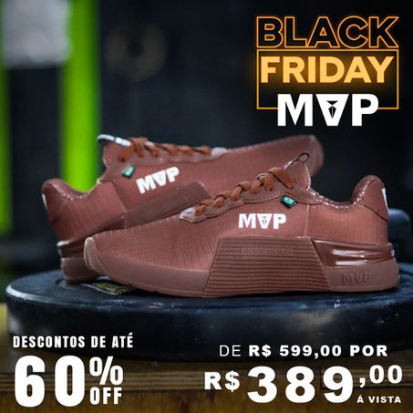 Tênis MVP Cross Training 5x5 - Chocolate - MVP Fitness - Loja Oficial