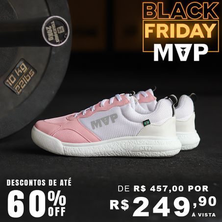 Tênis MVP Feminino Rx Fly - Salmon White - MVP Fitness - Loja Oficial