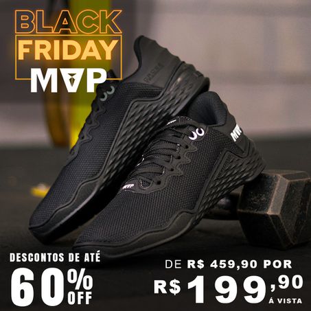 Tênis MVP para Cross - 3x3 All Black - MVP Fitness - Loja Oficial