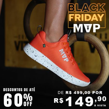 Tênis MVP Xtep Run - Orange - MVP Fitness - Loja Oficial