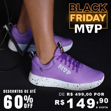 Tênis MVP Xtep Run - Purple - MVP Fitness - Loja Oficial