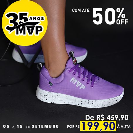 Tênis MVP Xtep Run - Purple - MVP Fitness - Loja Oficial