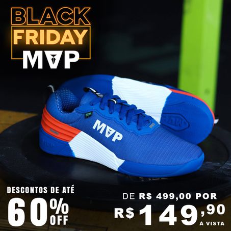 Tênis Para Cross MVP 4x4 - Blue Orange - MVP Fitness - Loja Oficial