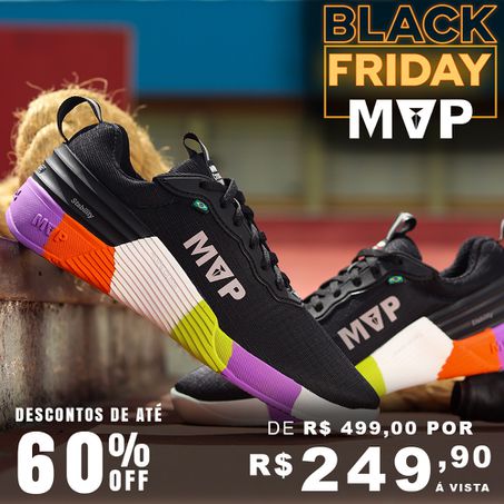 Tênis Para Cross MVP 4x4 - Preto Aquarela - MVP Fitness - Loja Oficial