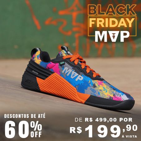 Tênis para Cross MVP 4x4 - Splash Orange - MVP Fitness - Loja Oficial