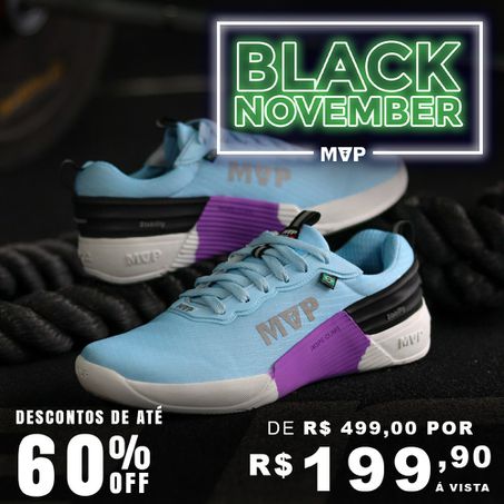 Tênis para Cross Training 4x4 - Azul Turquesa - MVP Fitness - Loja Oficial