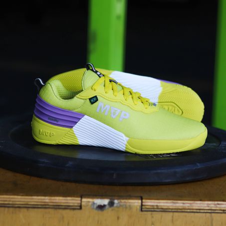 Tênis para Cross Unissex 4x4 - Yellow Purple - MVP Fitness - Loja Oficial