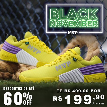 Tênis para Cross Unissex 4x4 - Yellow Purple - MVP Fitness - Loja Oficial